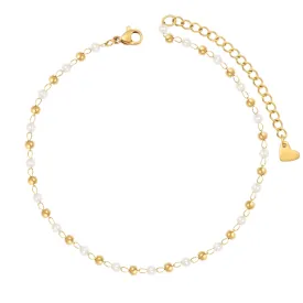 Antalya Pearl Anklet