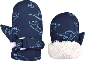 Azarxis Baby Winter Mittens Kid Toddler Warm Gloves Fleece Lined Thermal Windproof for Infant Boys Girls Children Snow Skiing