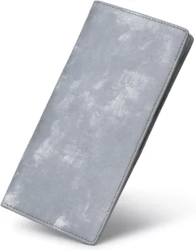 Bveyzi Ultra Slim Thin Leather RFID Blocking Credit Card Holder Bifold Clutch Wallets for Women