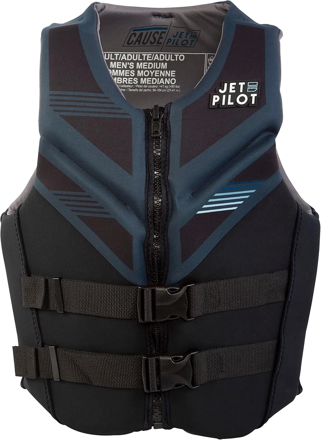 Cause Neoprene Coast Guard Approved Life Jacket PFD