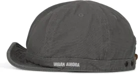 Croogo Cotton Trucker Hat Short Brim Mens Hat Low Profile Dad Hats Soft Short Brim Baseball Cap Flat Snapback Hats for Daily