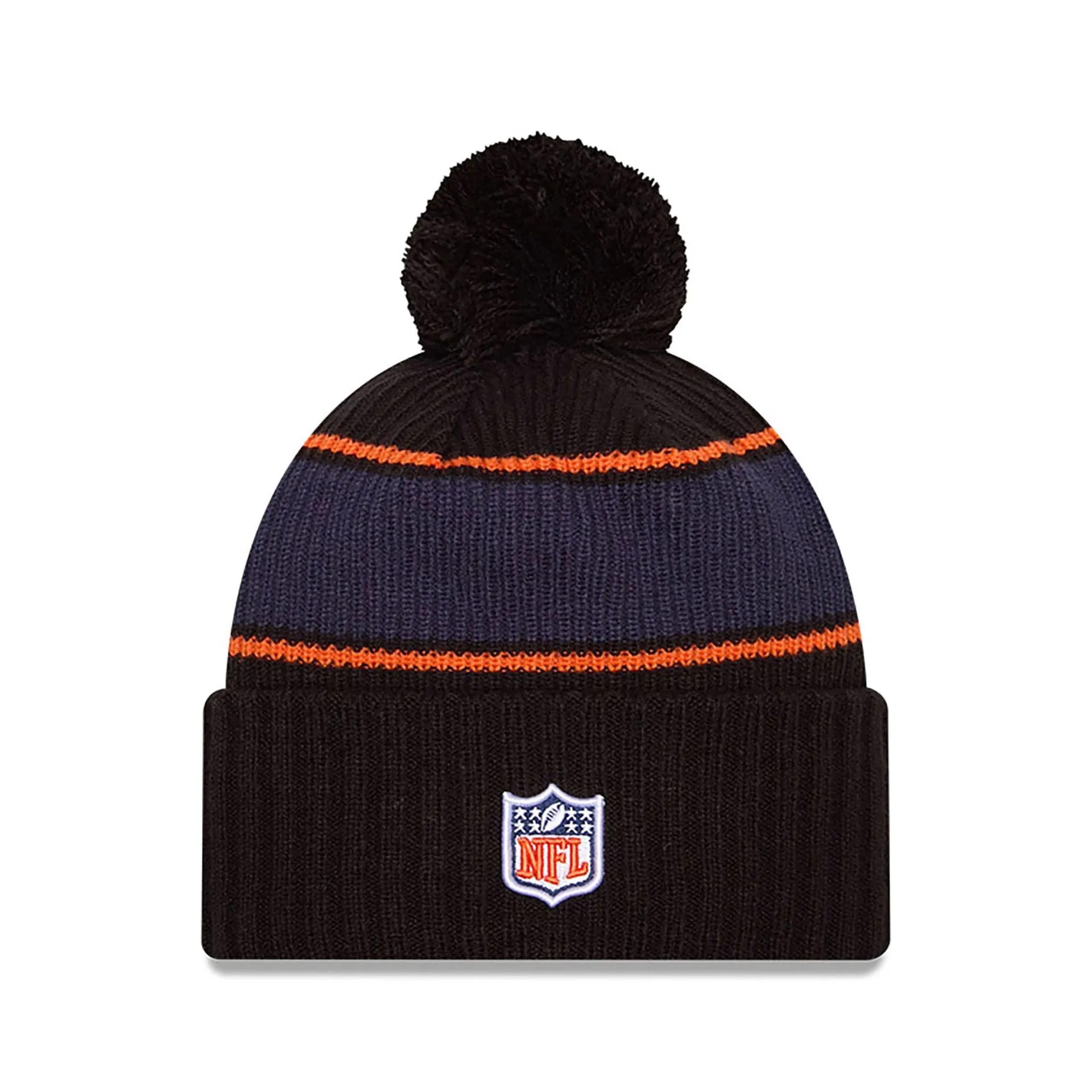 Denver Broncos NFL Sideline 2024 Black Sport Knit Beanie Hat