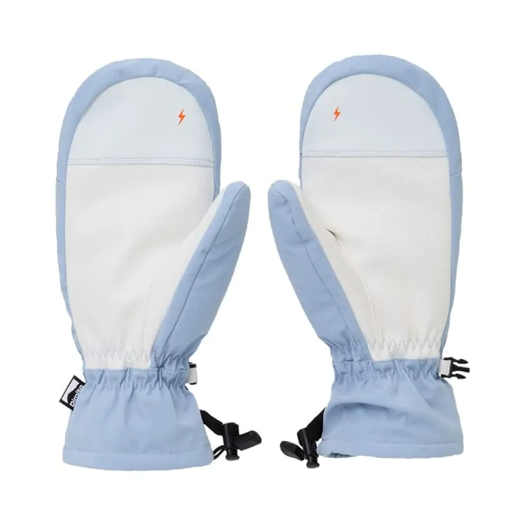 Dimito Block Zip Mitten Glove-SKY