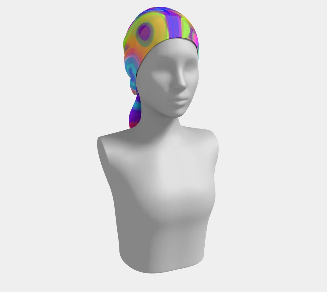 Flashy Vibrance Long Scarf | Art Design Works