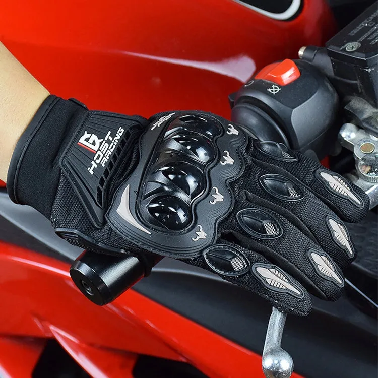 GHOST RACING GR-ST04 Motorcycle Gloves Anti-Fall Full Finger Riding Touch Gloves, Size: XXL(Gray)