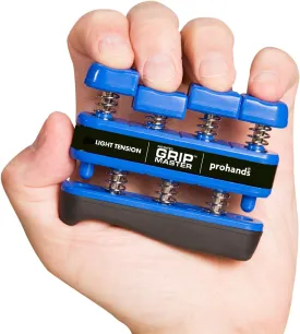 Gripmaster Hand Exerciser, Finger Exerciser (Hand Grip Strengthener), Spring-Loaded, Finger-Piston System, Isolate & Exercise Each Finger