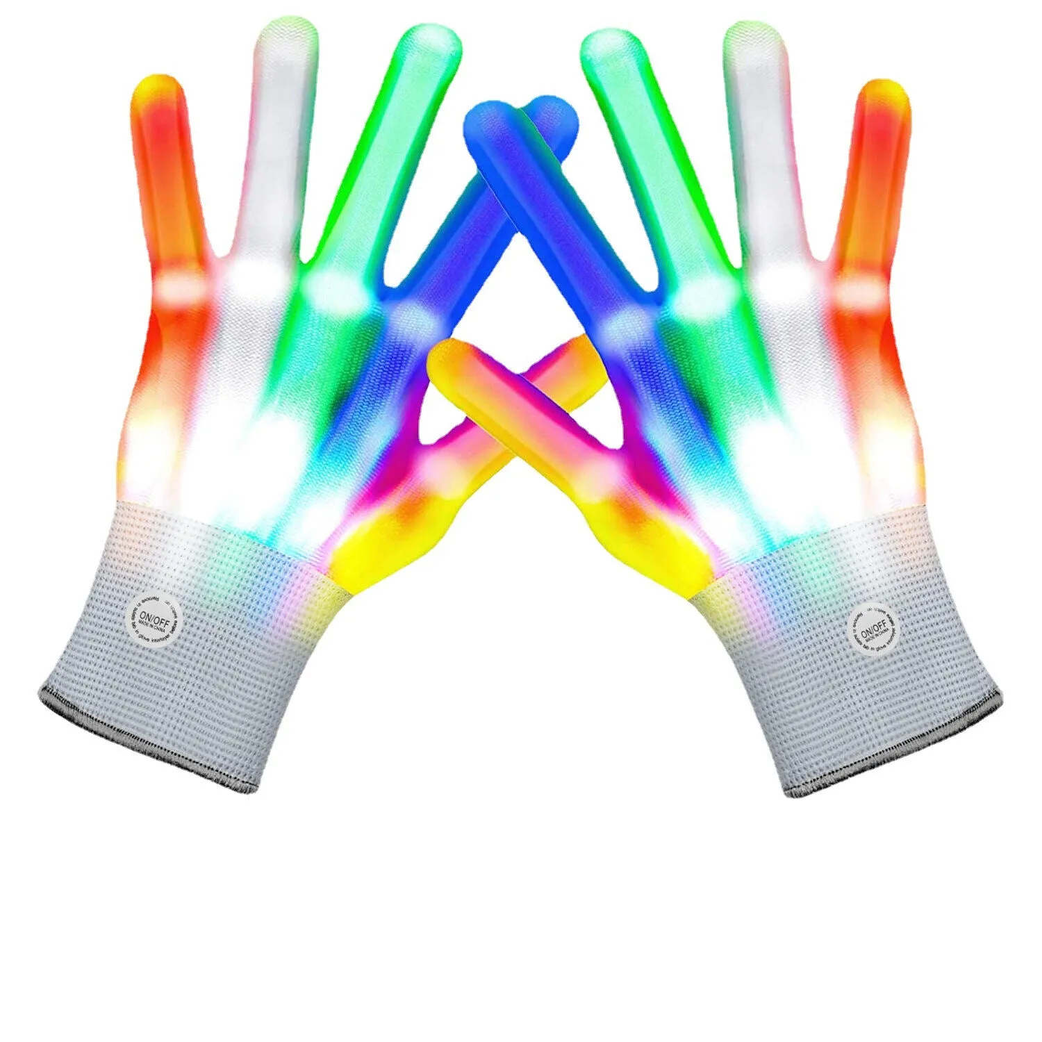 Halloween Xmas Christmas Gifts Decorationled Flash Luminous Glow Gloves