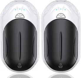 Hand Warmers Rechargeable 2 Pack,AI 6000mAh Rechargeable Hand Warmer,20Hrs Long Heating Electric Hand Warmer,Portable Pocket Heater,Gifts for Christmas,Golf,Camping,Hunting