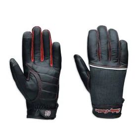 Harley-Davidson® Women's Cora Leather & Mesh Full-Finger Gloves - 98295-14VW