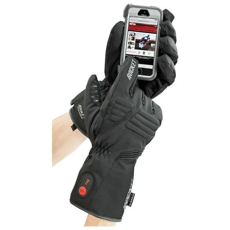 HJC Rocket Burner Men's Heated Textile Snowmobile Gloves