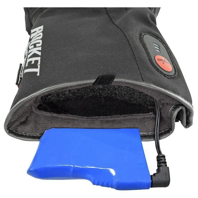 HJC Rocket Burner Men's Heated Textile Snowmobile Gloves