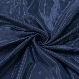 Indigo Blue Solid Shantoon Fabric