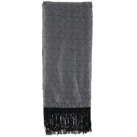 Mens Keter Silk Scarf With Fur