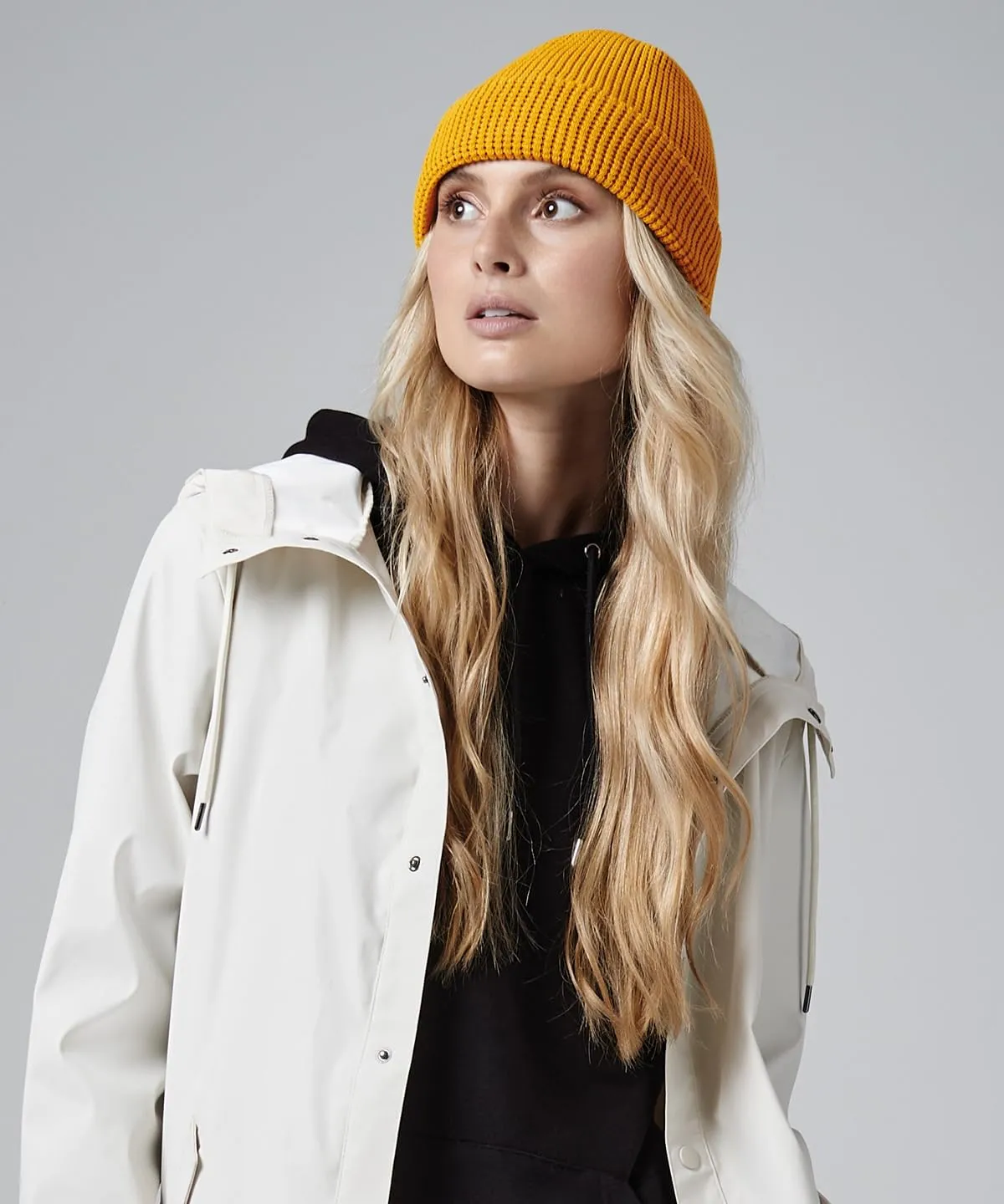 Organic Cotton Waffle Beanie