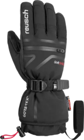 Reusch Down Spirit Gtx Men's Gloves Black Silver
