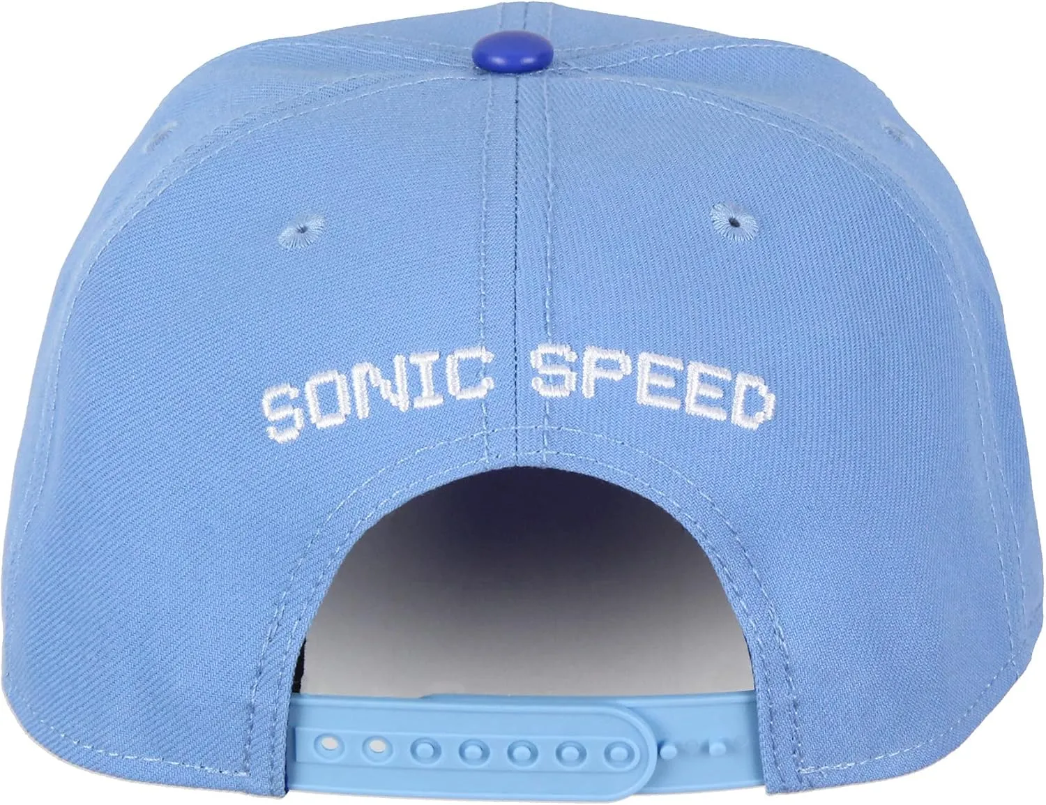Sonic The Hedgehog Hat - Sonic Pixel Face Adjustable Snapback Hat Cap